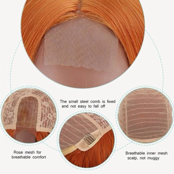 Lace Front Extra Long Curly Synthetic Wig - Picture 8 of 8